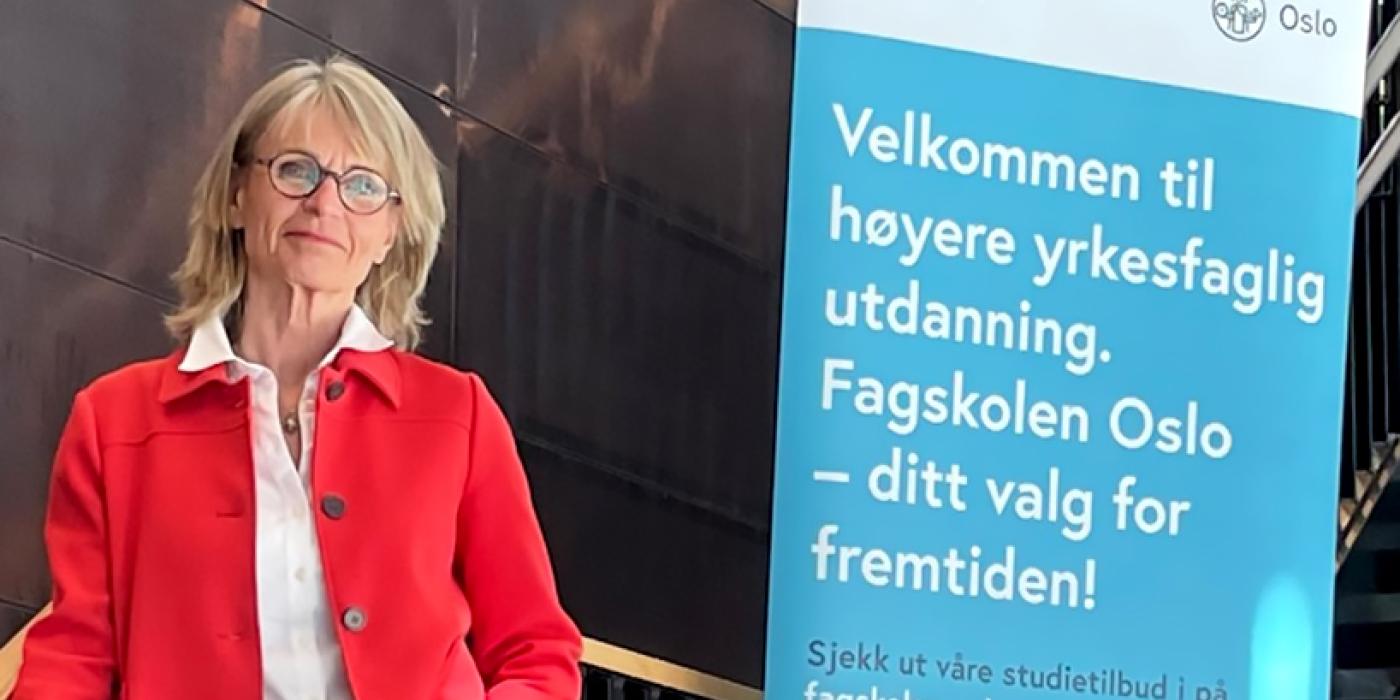 Kirsti Andresen, rektor ved Fagskolen Oslo